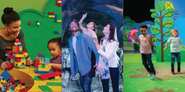LEGOLAND Discovery Center + SEA LIFE + Peppa Pig World Of Play