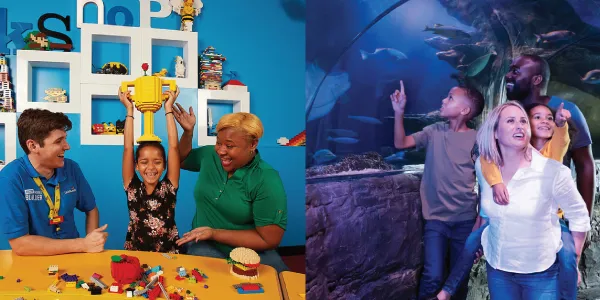 Combo AP LEGOLAND Discovery Center + SEA LIFE